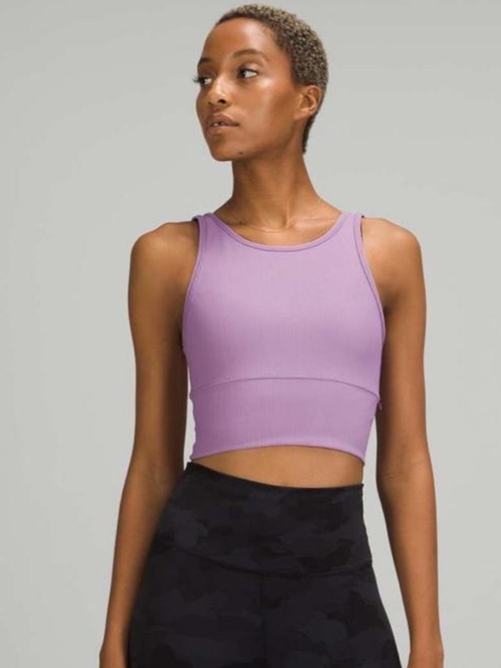 Lululemon | Power Pivot Rib Tank | Wisteria Purple | Size 12